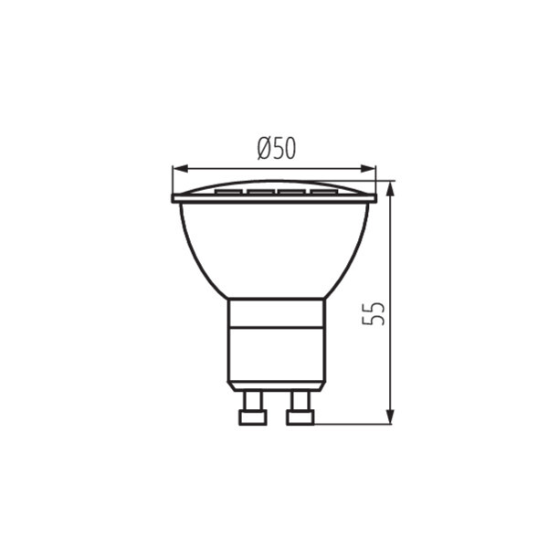 Лампа светодиодная Kanlux LED24 GU10 3,6W 2700-3200К 19251 в #REGION_NAME_DECLINE_PP#