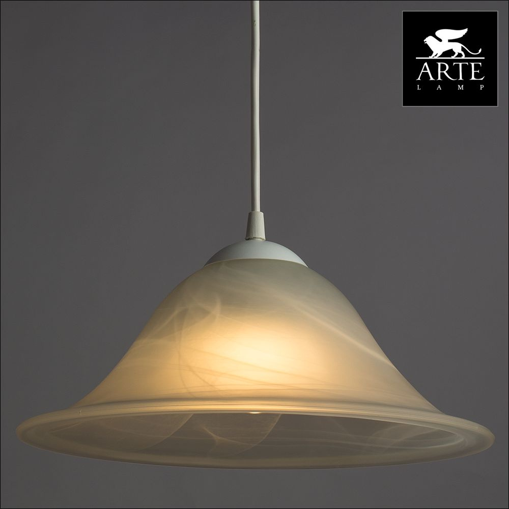 Подвесной светильник на натяжной потолок Arte Lamp Cucina A6430SP-1WH в #REGION_NAME_DECLINE_PP#