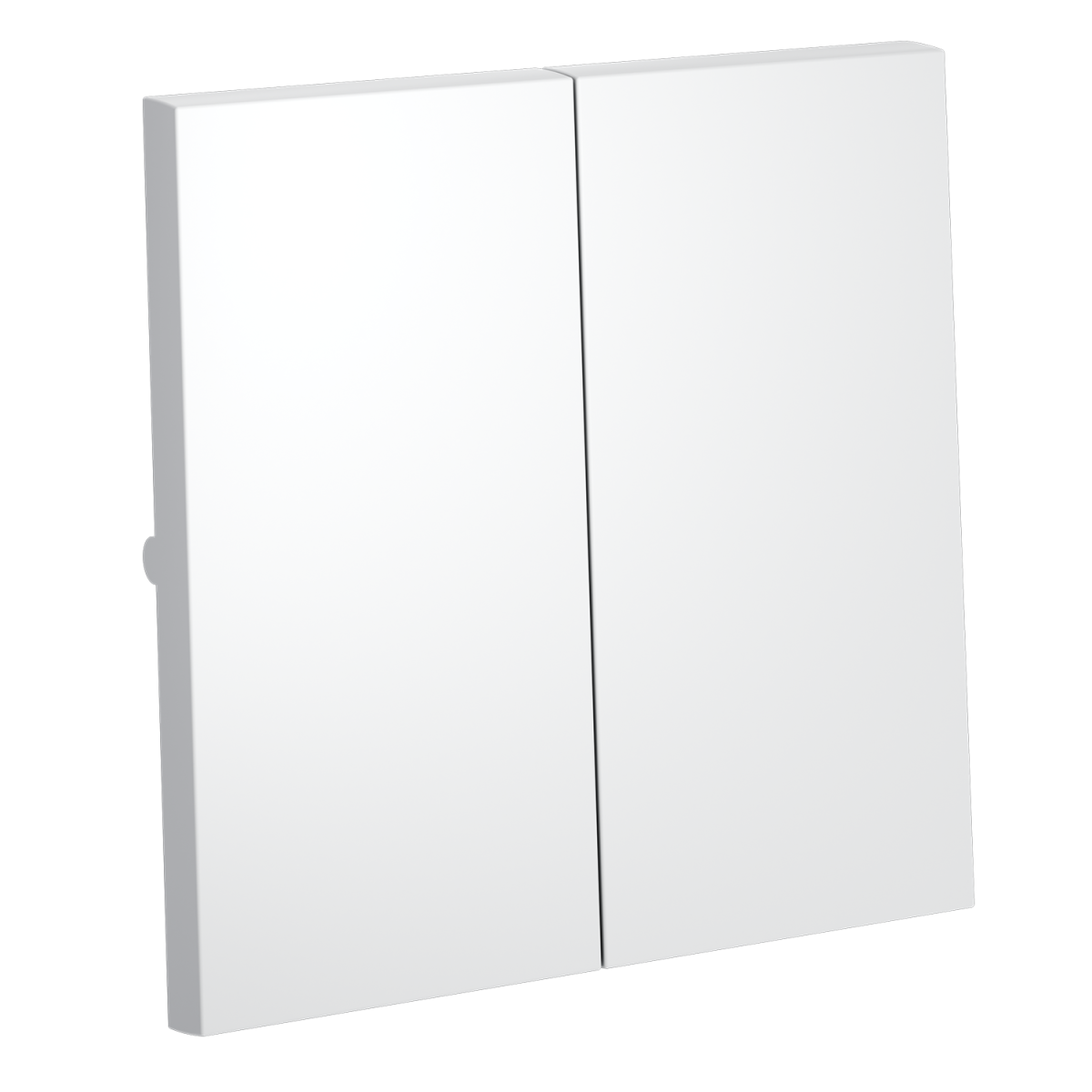 Клавиши для выключателя/переключателя двухклавишного Voltum S70 (белый матовый) VLS000302 в #REGION_NAME_DECLINE_PP#