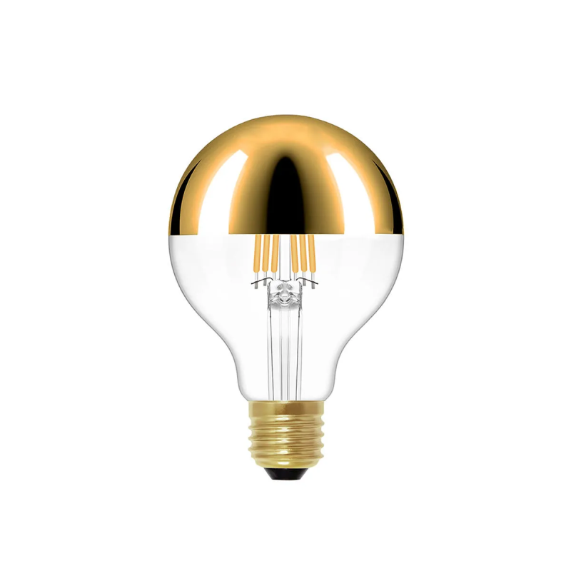 Лампа светодиодная Loft IT E27 6W 2700K золотая G80LED Gold в Санкт-Петербурге