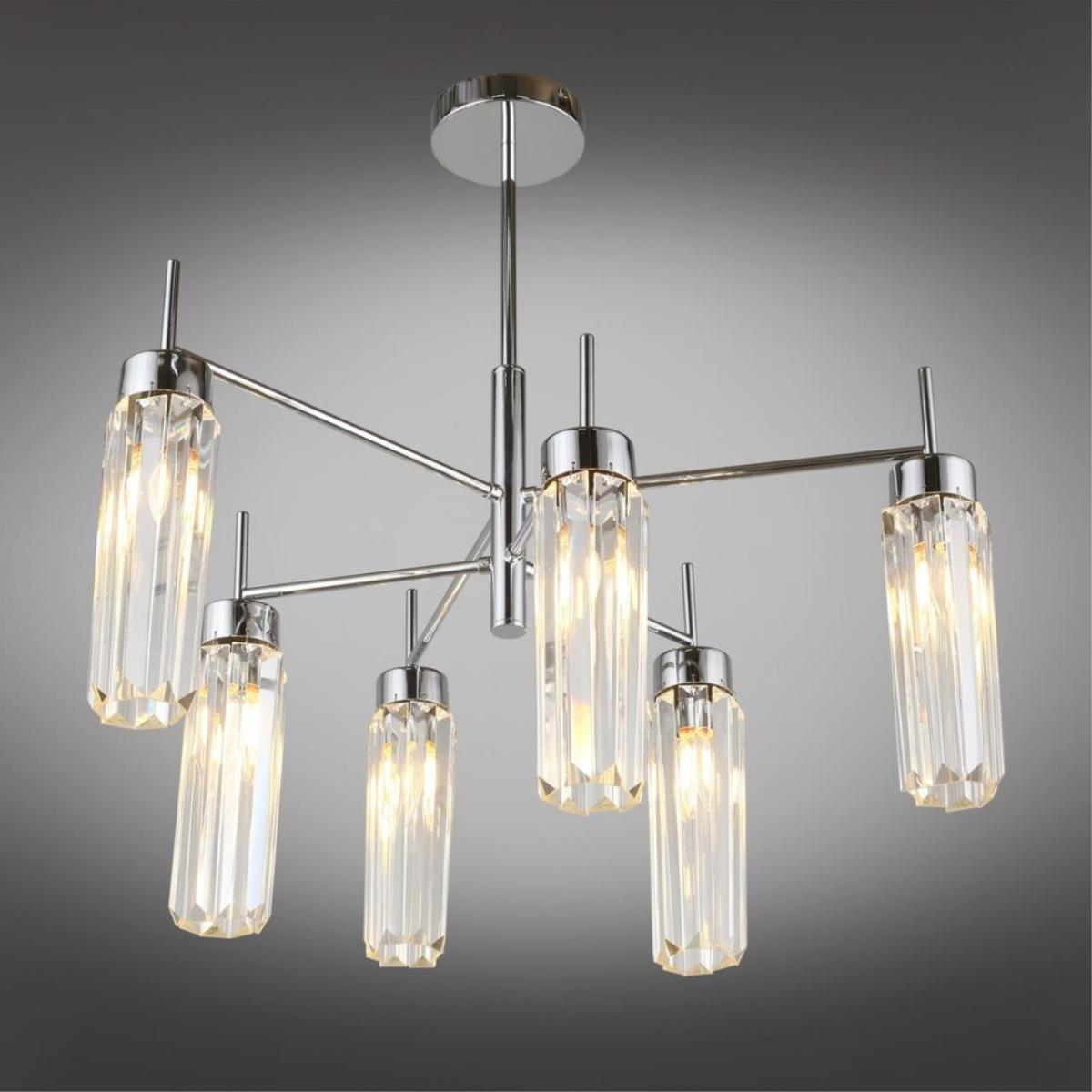 Люстра на штанге Omnilux Panvenan OML-68507-06 в #REGION_NAME_DECLINE_PP#