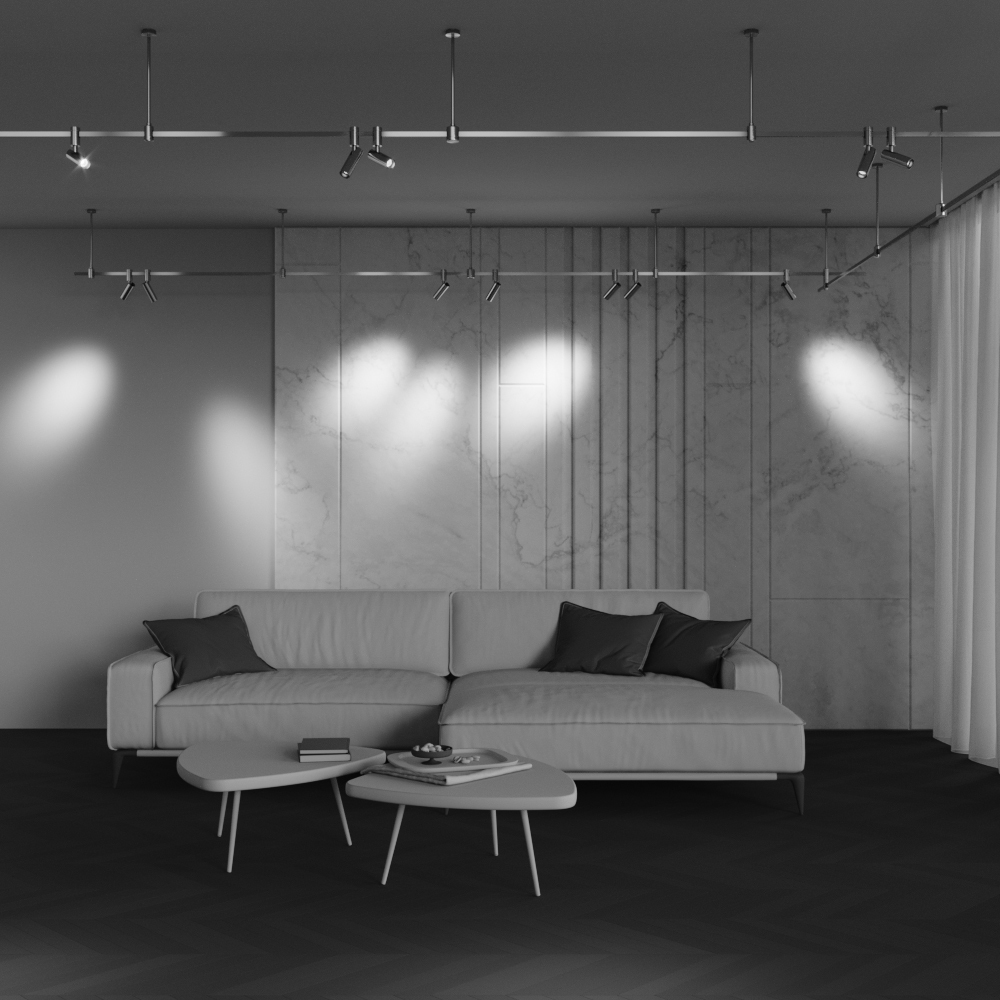 Трековый магнитный светильник Maytoni FOCUS LED TR144-1-5W4K-W-PT в Санкт-Петербурге