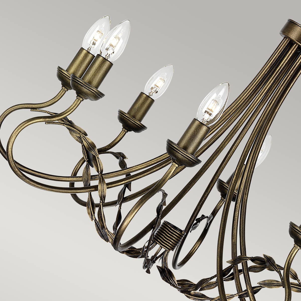 Подвесная люстра Elstead Lighting OV8-BLK-GOLD в Санкт-Петербурге