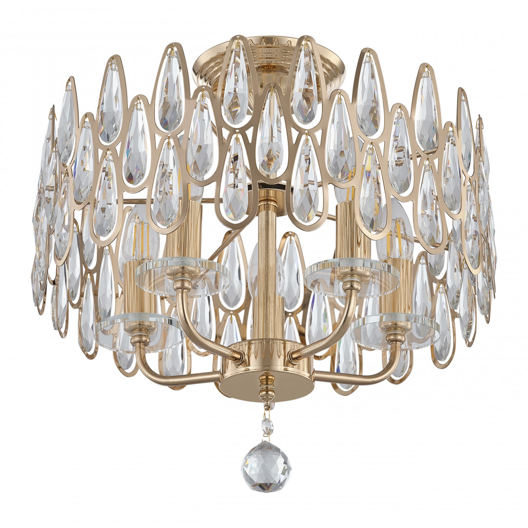 Потолочная люстра Arte Milano Sorrento 372009/5/80/400 GD в Санкт-Петербурге