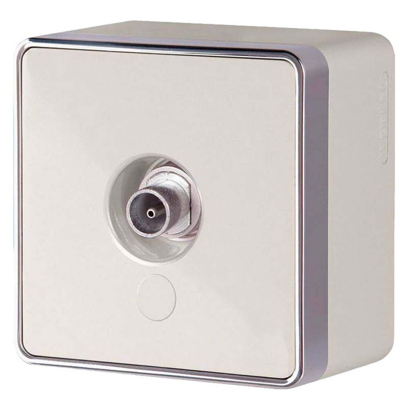 ТВ-розетка Werkel оконечная Gallant слоновая кость WL15-21-01 4690389102240 в Санкт-Петербурге
