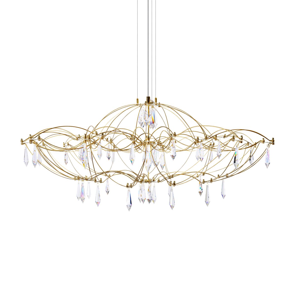 Подвесная люстра Loft IT Mira 10586/900 Gold Asfour в Санкт-Петербурге