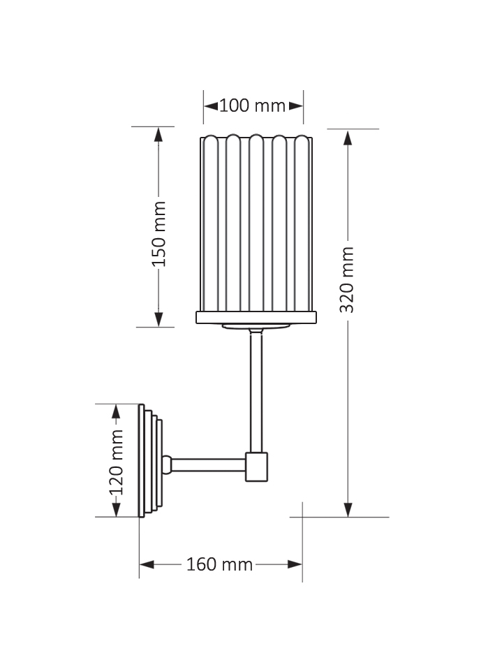 Бра Kutek Mood Empoli Ryfel EMP-K-1 (N) R в #REGION_NAME_DECLINE_PP#