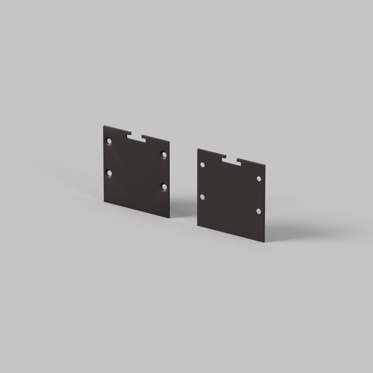 Комплект заглушек для профиля 35×35 2шт Maytoni Led Strip ALM-3535BT-B-EC 642038 в Санкт-Петербурге