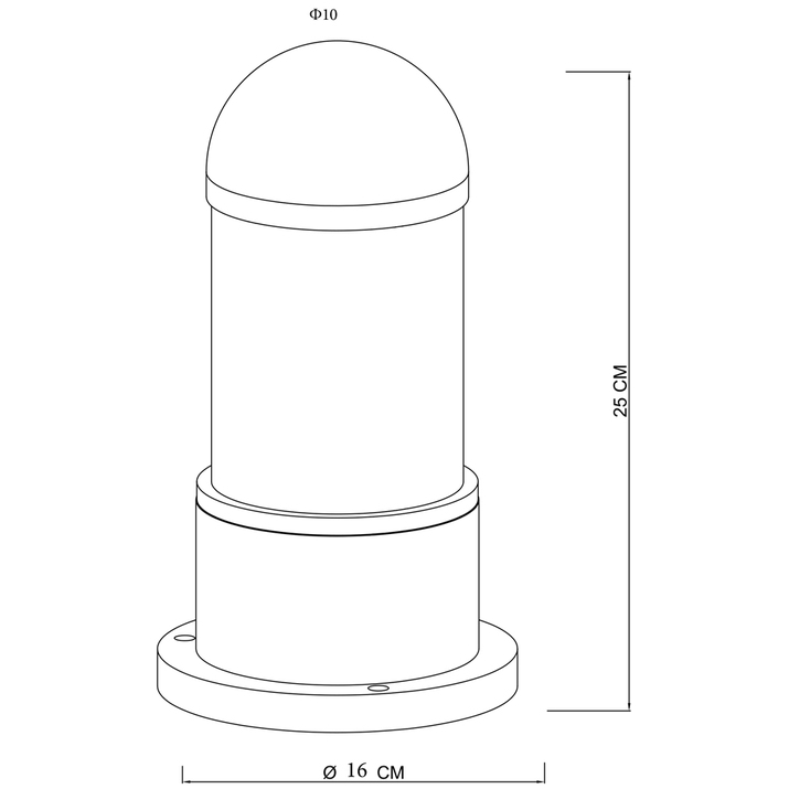 Уличный светильник Arte Lamp Coppia A5217FN-1BK в Санкт-Петербурге