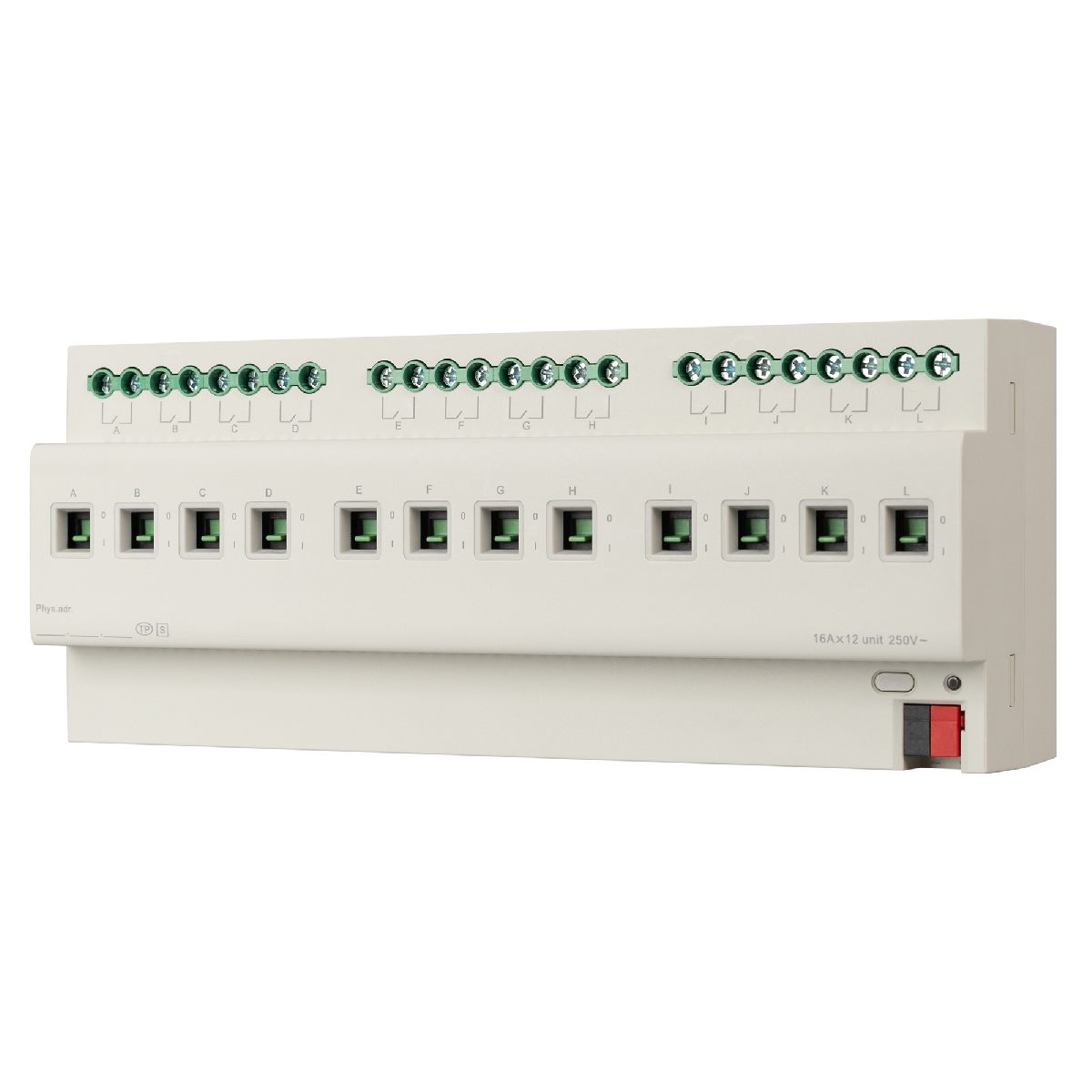 Релейный модуль Arlight KNX-7123-82-DRO-DIN (BUS, 12x16A, KNX Secure) 041227 в Санкт-Петербурге