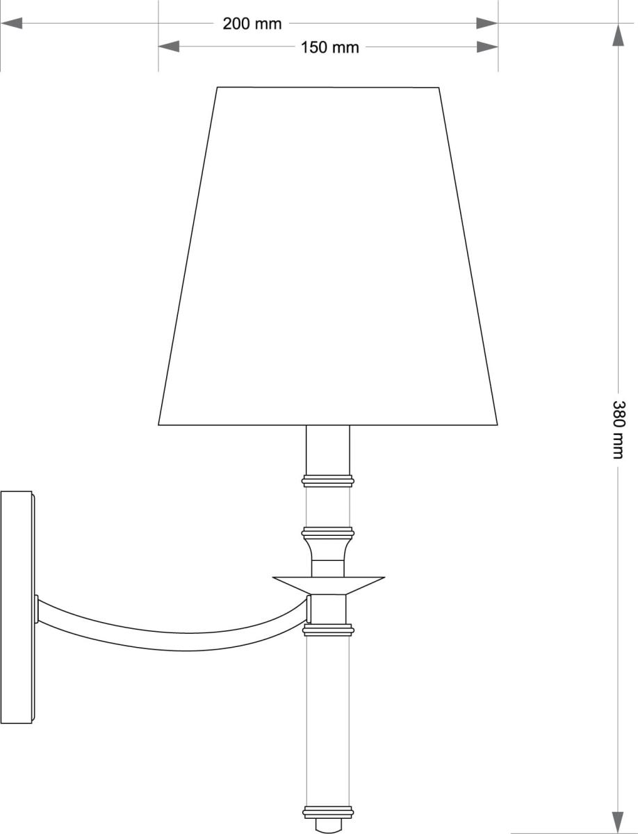 Бра Kutek Napoli NAP-K-1(P/A) в #REGION_NAME_DECLINE_PP#