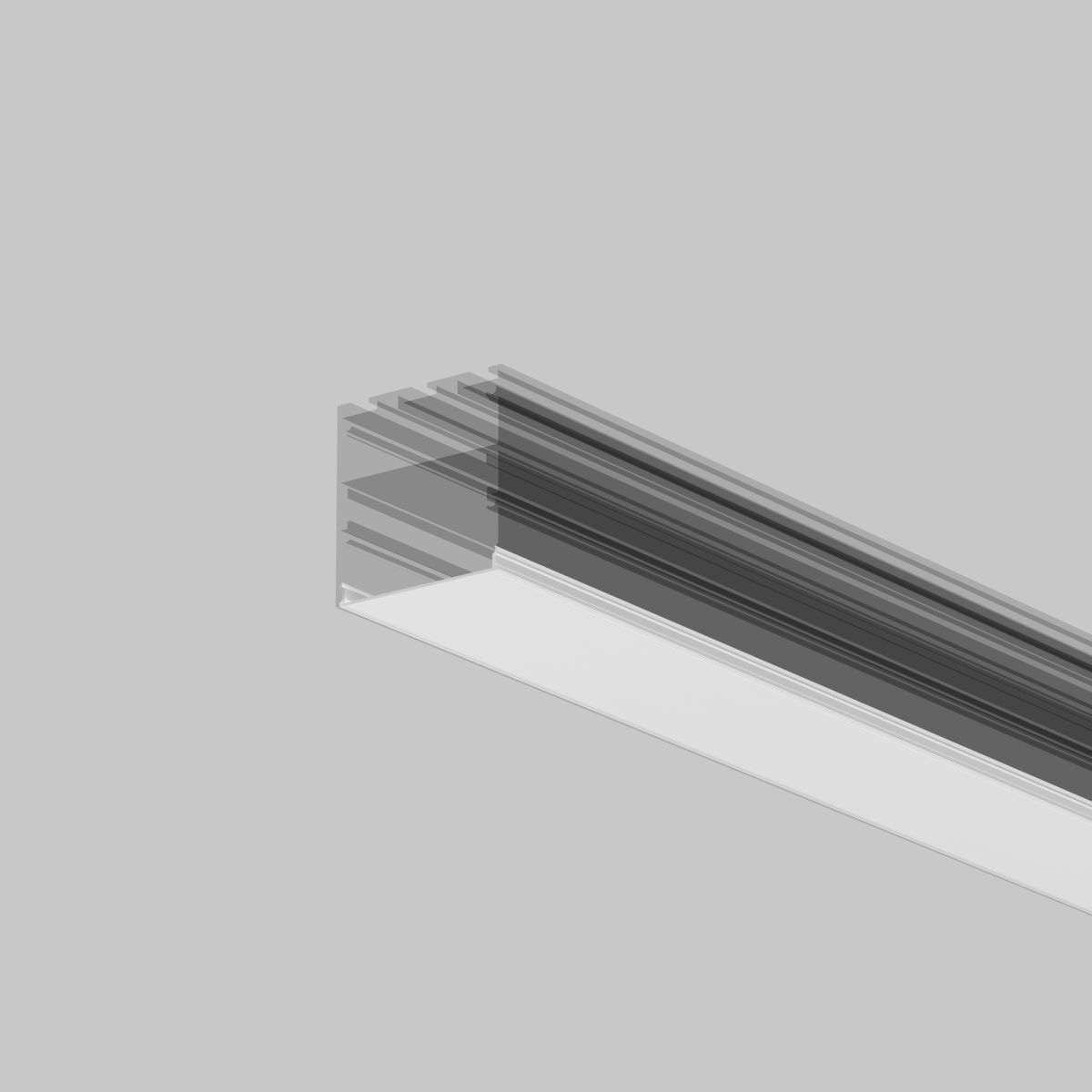 Рассеиватель для профиля 50×50 Maytoni Led Strip ALM-5050T-O-DF-10M 642050 в Санкт-Петербурге