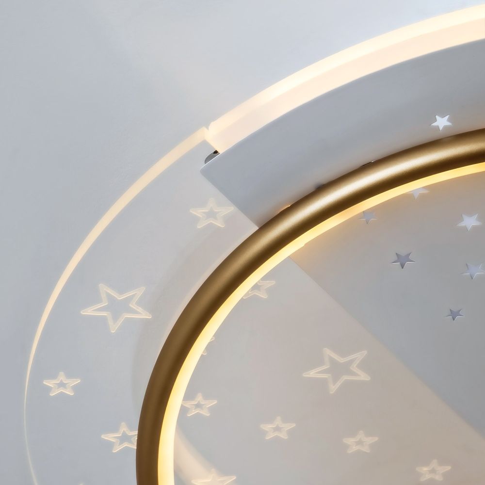 Потолочный светильник LED4U L1036-480 GD в Санкт-Петербурге