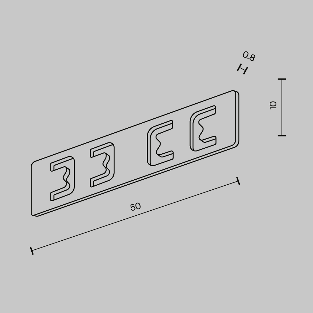 Коннектор прямой Exility X накладной/встраиваемый Maytoni TRA239C-21B в #REGION_NAME_DECLINE_PP#