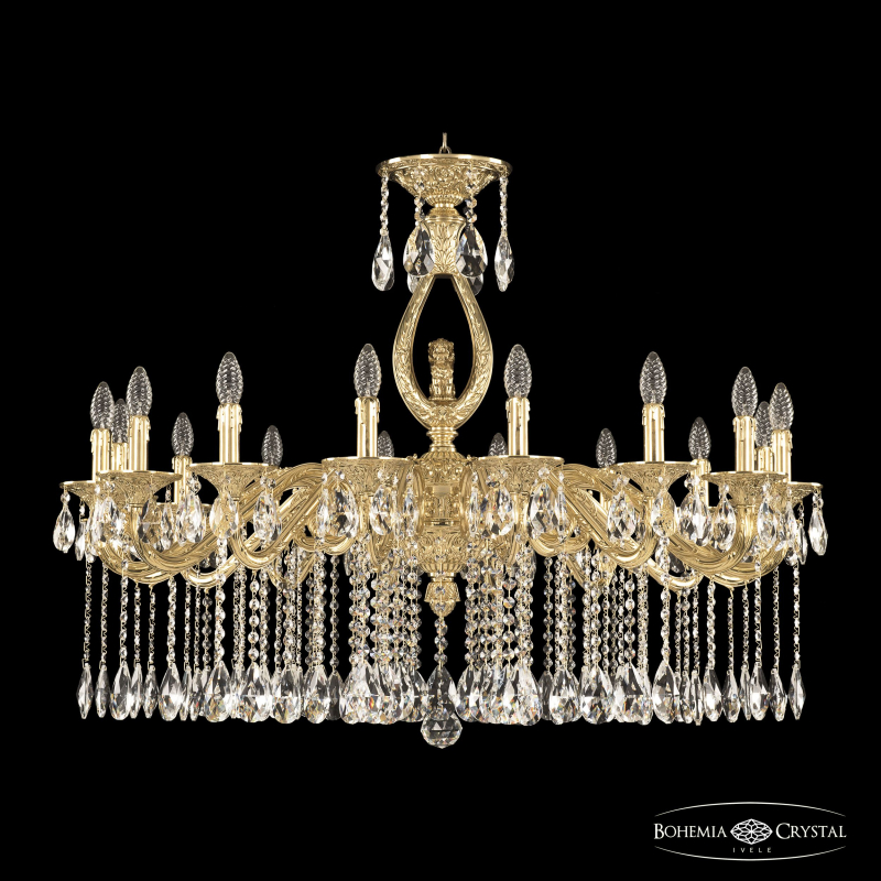 Подвесная люстра Bohemia Ivele Crystal Florence 71402/16/360 A G FL2M в Санкт-Петербурге