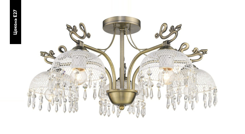 Потолочная люстра Velante 733-507-05 в #REGION_NAME_DECLINE_PP#