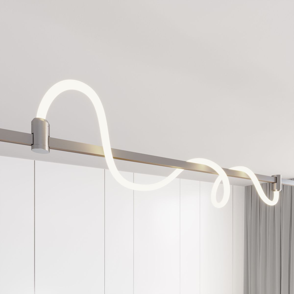 Трековый светильник для натяжного потолка Arlight ART-APRIORI-TUBE-ELASTIC-R38-L3000-36W Day4000 (Титан, 360 deg, 48V) (IP20 Металл) 049267(1) в Санкт-Петербурге