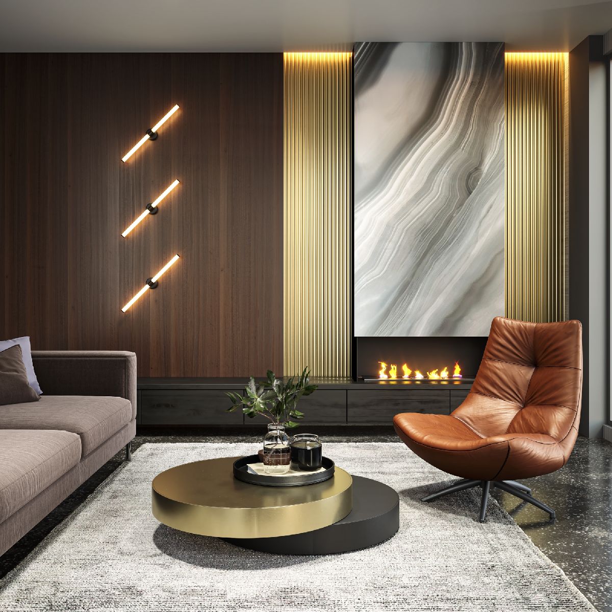 Настенный светильник Maytoni Axis MOD106WL-L16B3K в #REGION_NAME_DECLINE_PP#