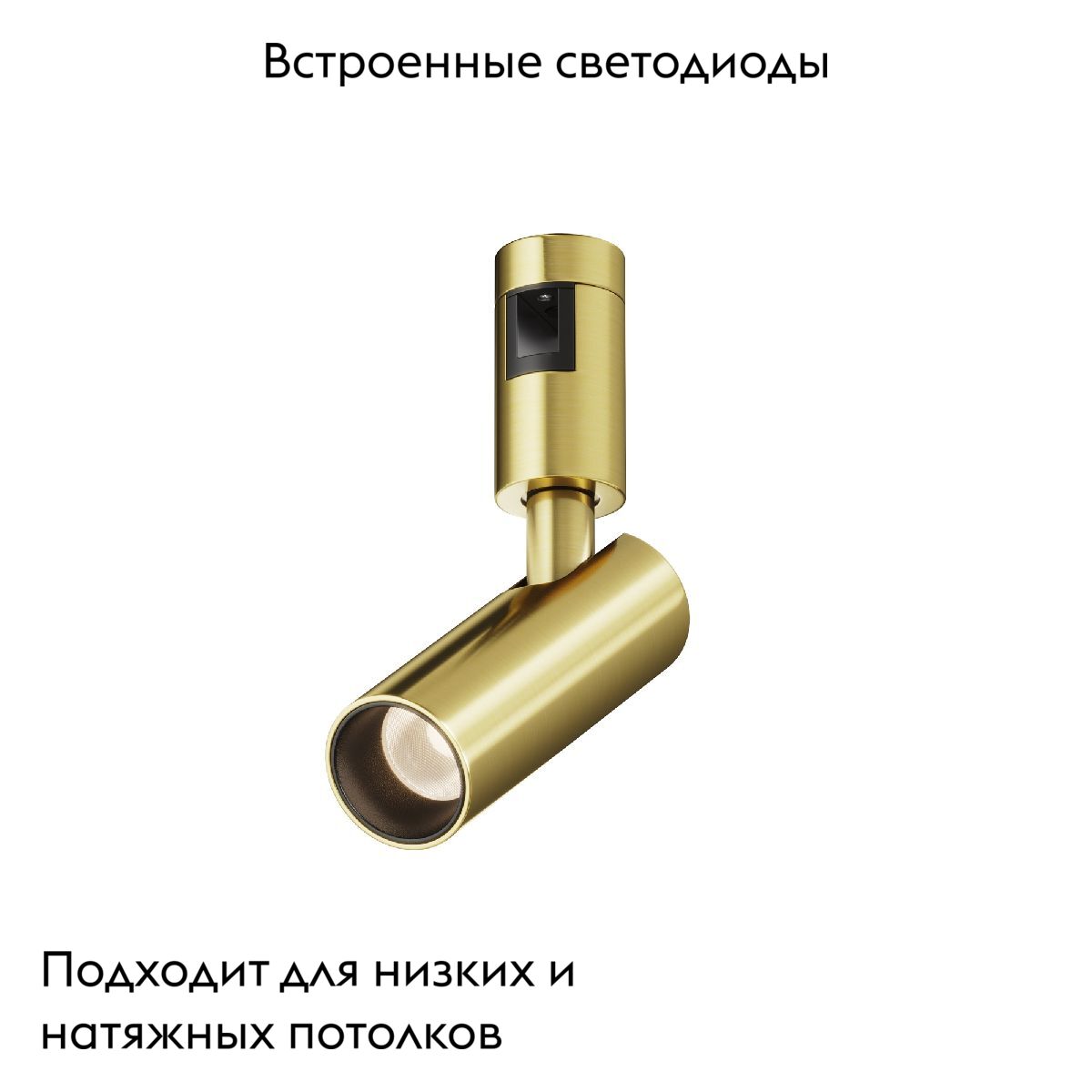Трековый магнитный светильник Maytoni Focus TR144-1-5W3K-W-BS в Санкт-Петербурге
