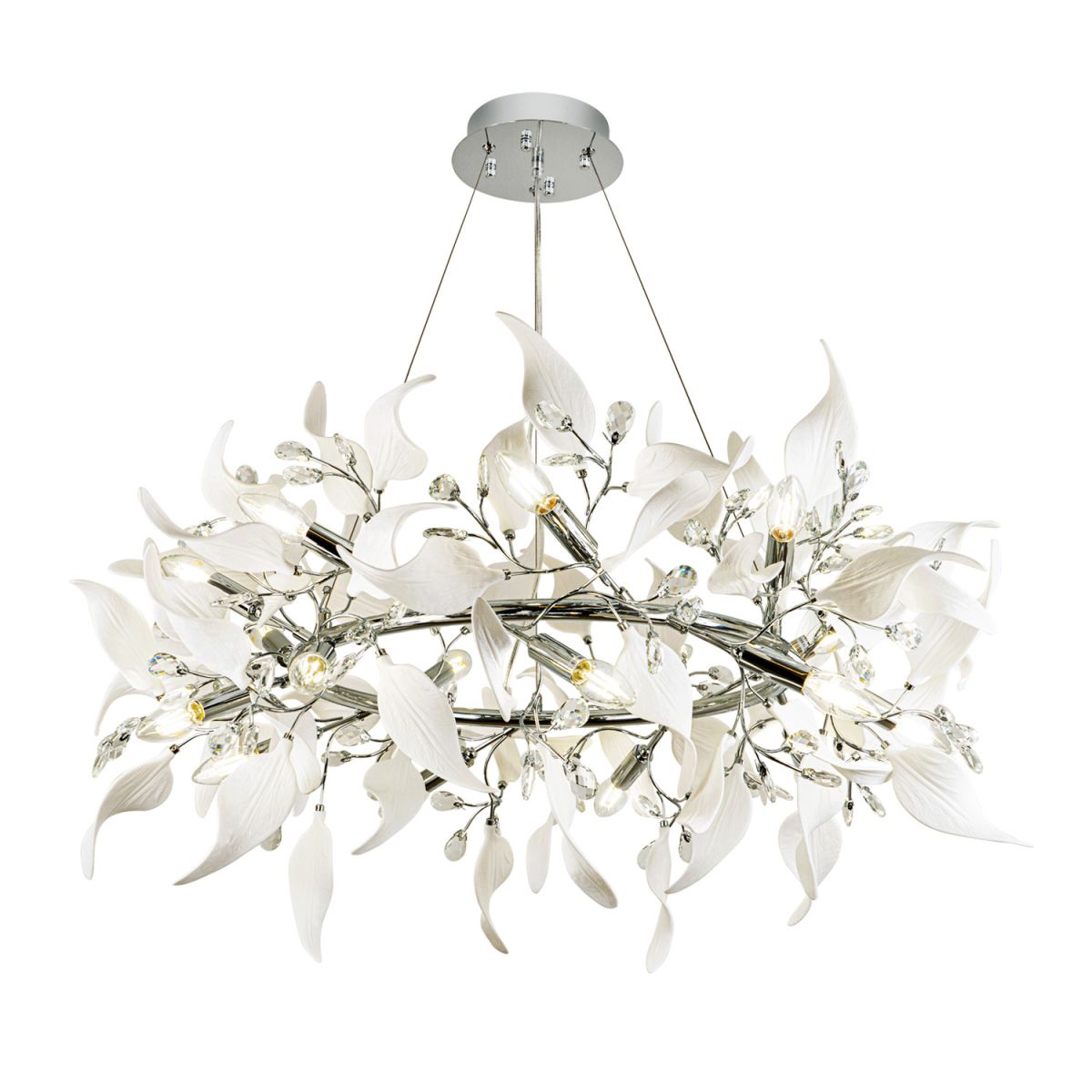 Подвесная люстра Modelux premium ML.6808.1000P CR в #REGION_NAME_DECLINE_PP#