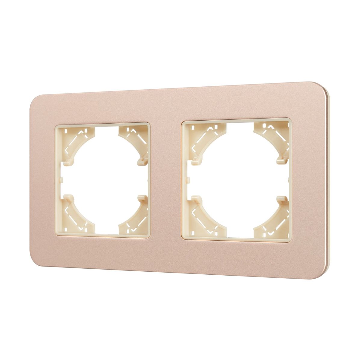 Рамка на 2 поста алюминиевая Arlight FRM-AKIRY-SFAL-2-GD 049739 в Санкт-Петербурге