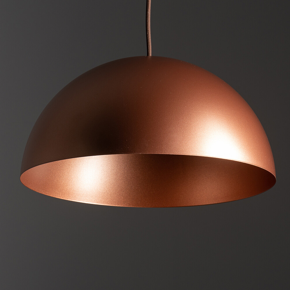Подвесной светильник Nowodvorski Hemisphere Super S Satine Copper 10617 в Санкт-Петербурге