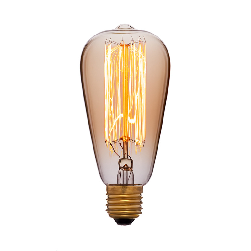 Лампа накаливания Sun Lumen E27 40W золотая 051-910 в #REGION_NAME_DECLINE_PP#