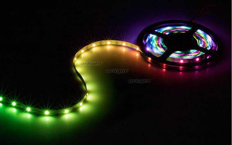 Светодиодная лента Arlight SPI 2-5000-AM 5V RGB-Day (5060,150 LED x1) 021376 в Санкт-Петербурге