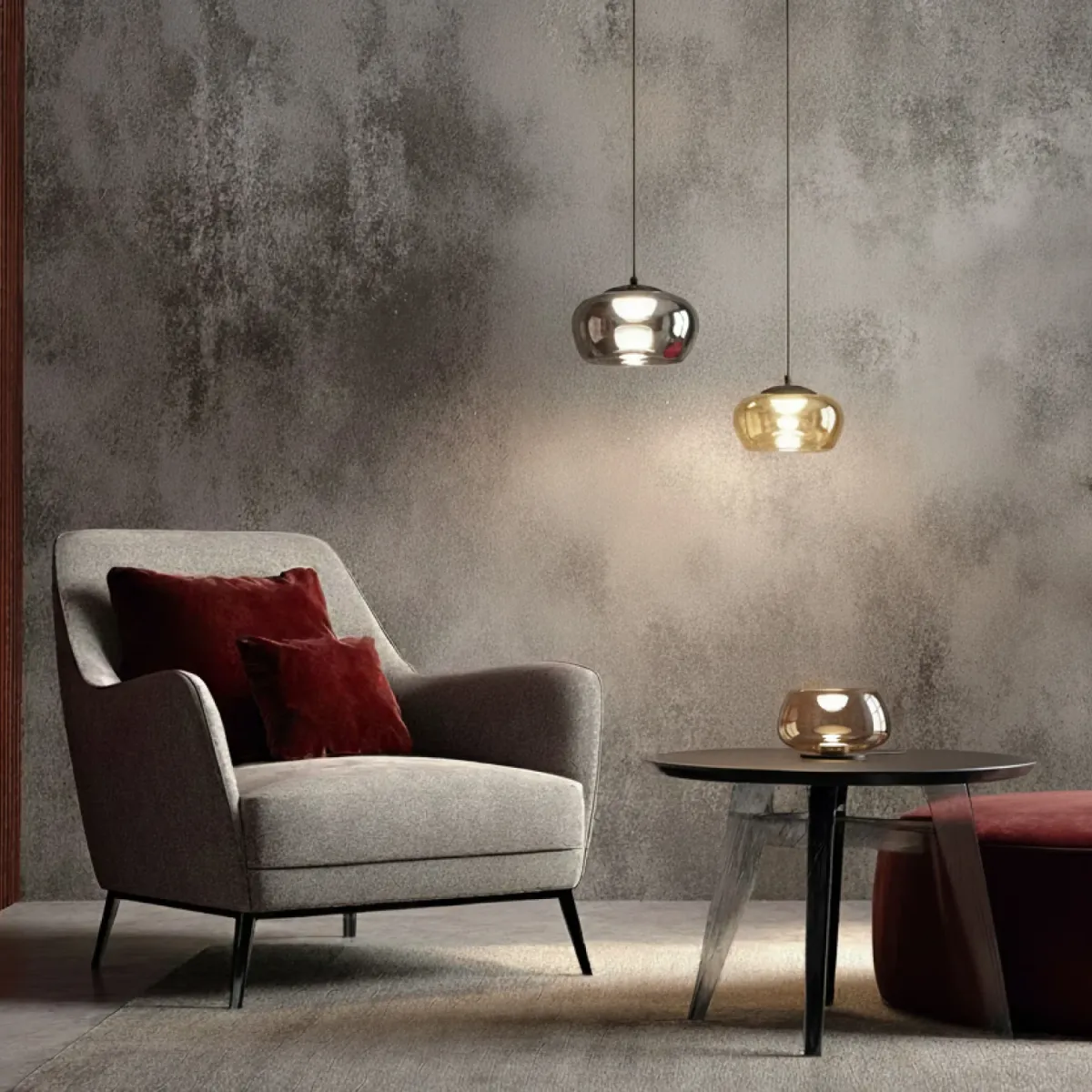 Подвесной светильник Denkirs Floa DK6741-BK+SM в Санкт-Петербурге