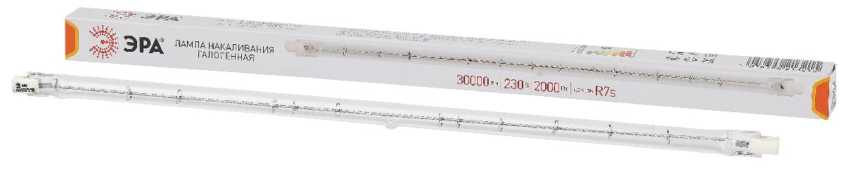 Лампа галогенная Эра R7S 2000W 3000K J333-2000W-R7s-230V Б0048498 в #REGION_NAME_DECLINE_PP#
