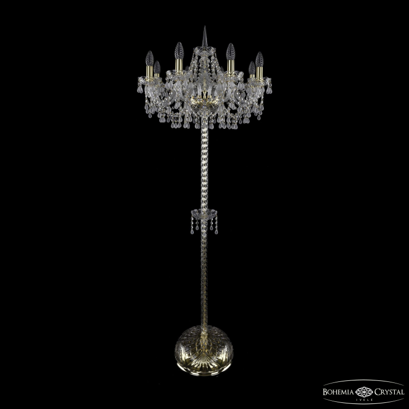 Торшер Bohemia Ivele Crystal 1410T2/8/195-160 G V0300 в Санкт-Петербурге