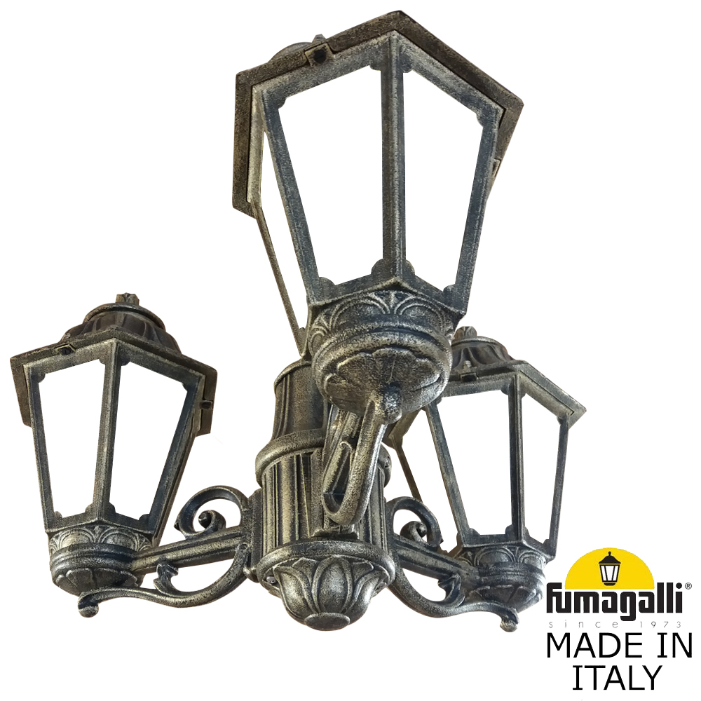 Уличный подвесной светильник Fumagalli SICHEM/ANNA 3L E22.120.S30.BYE27 в #REGION_NAME_DECLINE_PP#