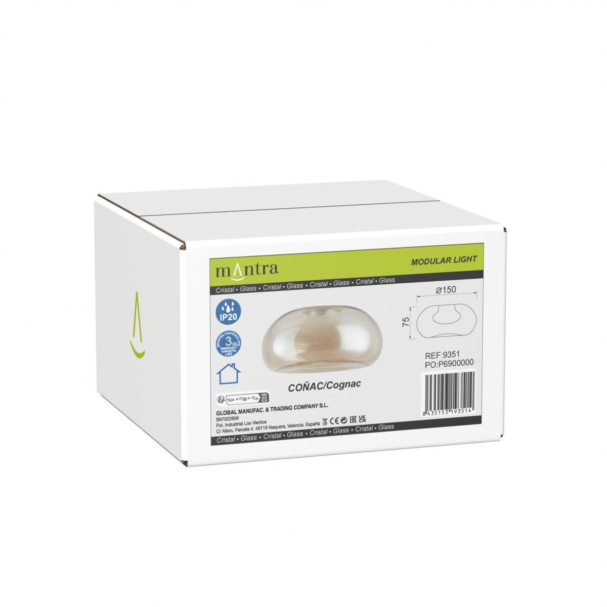 Плафон Mantra Andromeda 9351 в #REGION_NAME_DECLINE_PP#