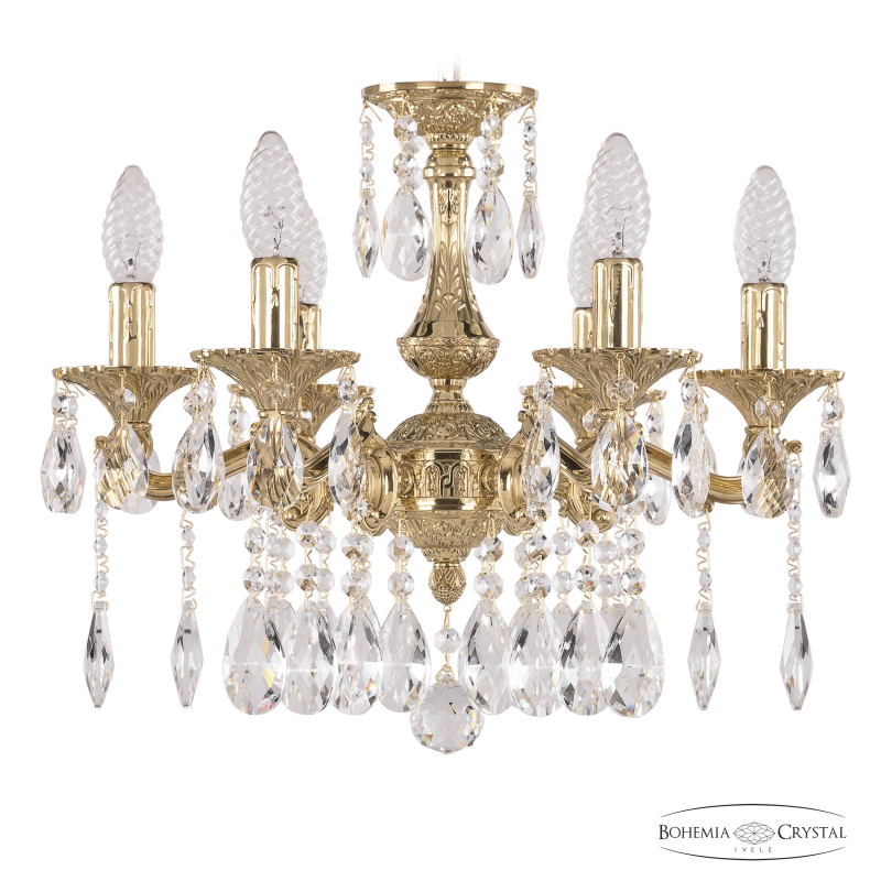 Подвесная люстра Bohemia Ivele Crystal Verona 72102/6/125 A G в Санкт-Петербурге