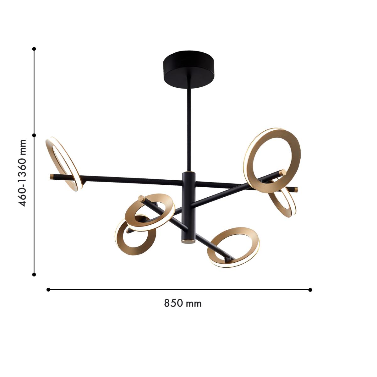 Люстра на штанге Favourite Jongleur 4322-6P в Санкт-Петербурге