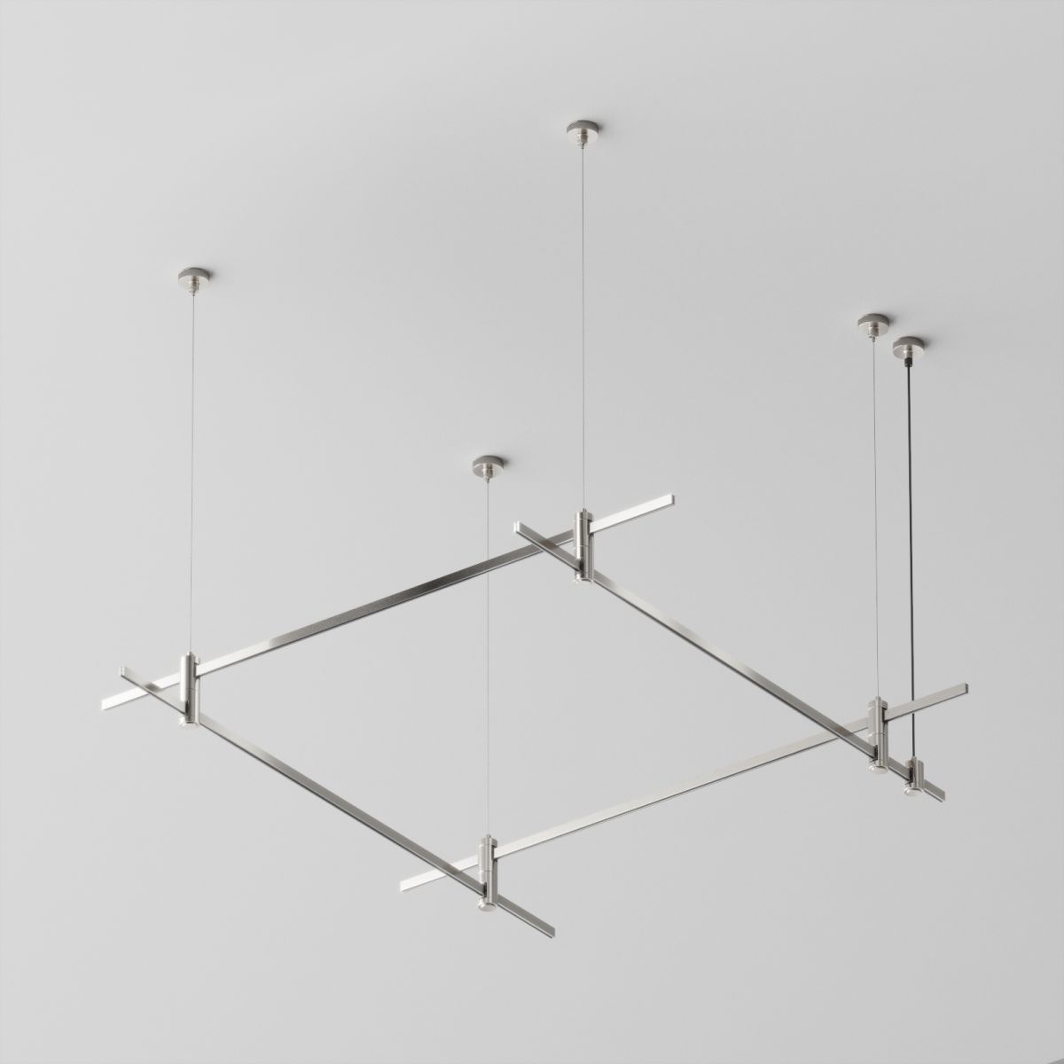 Основание на тросовых подвесах Hang для трековых светильников Maytoni Technical Flarity TFC-Flar-H04-PT в #REGION_NAME_DECLINE_PP#