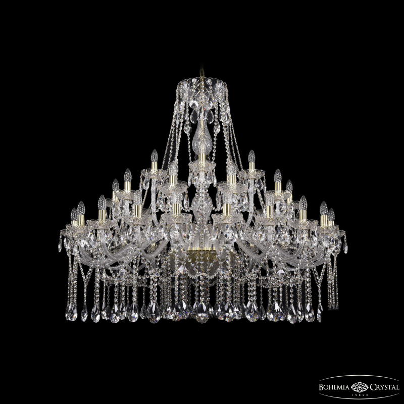 Подвесная люстра Bohemia Ivele Crystal 1413/20+10+5/460 G в Санкт-Петербурге