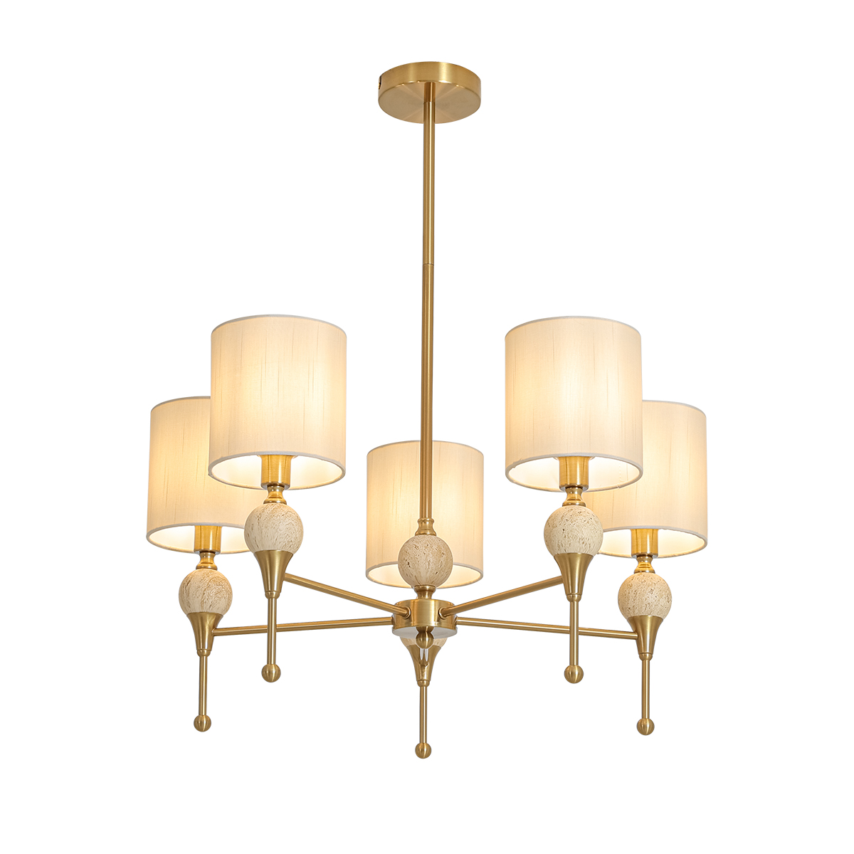 Люстра на штанге Lumion Classi Traveris 8415/5 в Санкт-Петербурге