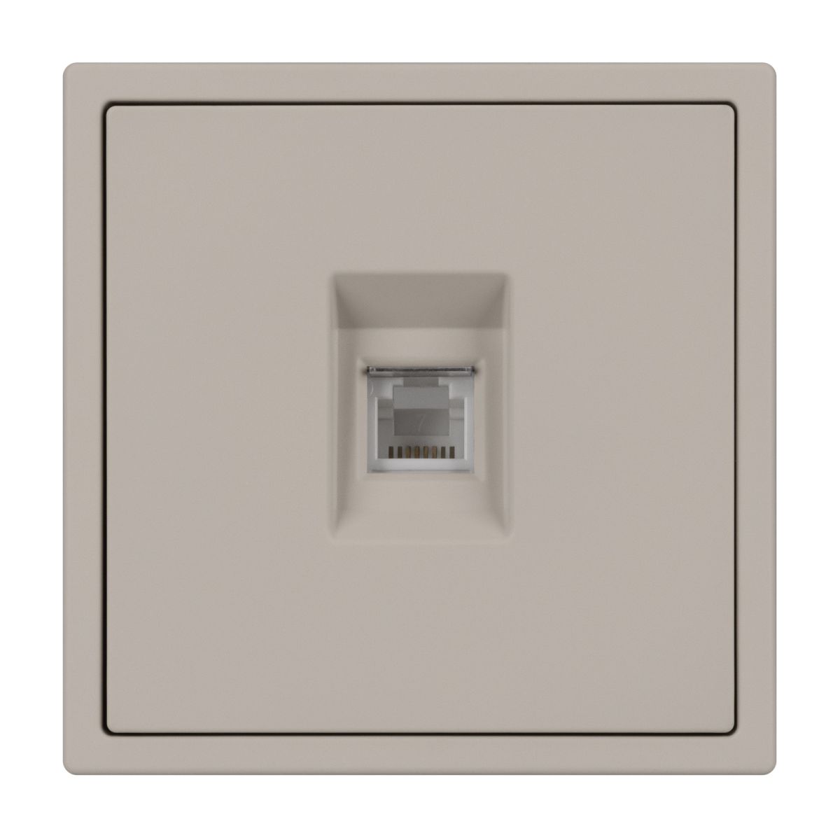 Механизм телефонной розетки Arlight SCT-NOBE-MTL1-SFPL-CA (RJ-11, 4C) (Кашемир) 061892 в Санкт-Петербурге