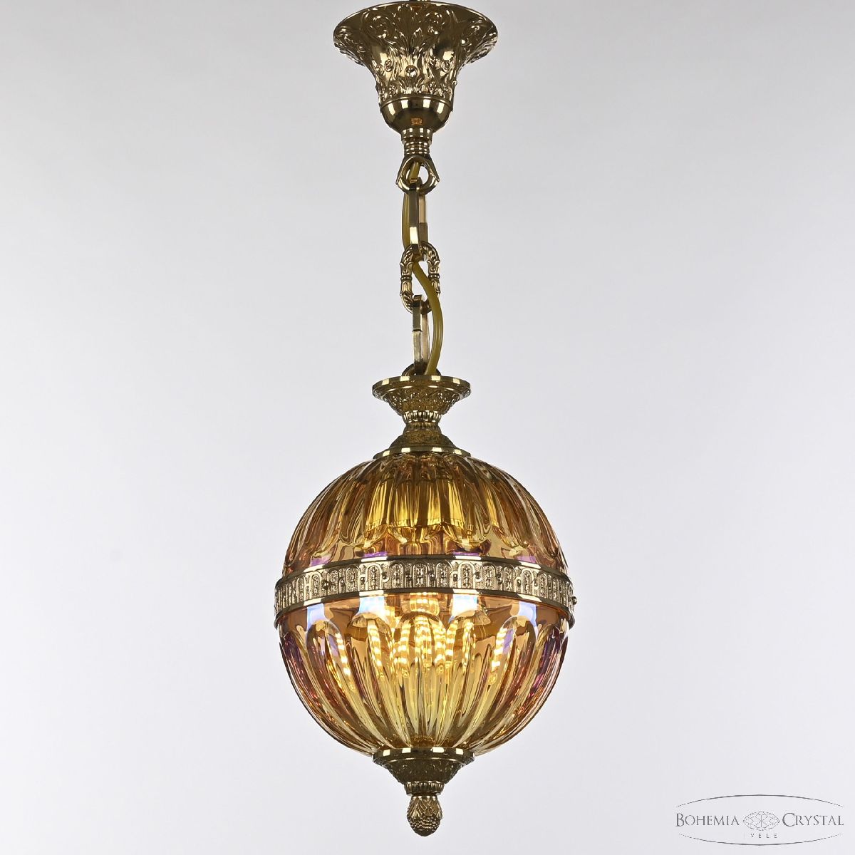 Подвесной светильник Bohemia Ivele Crystal 5680/17 G Shampan/M-1H в Санкт-Петербурге