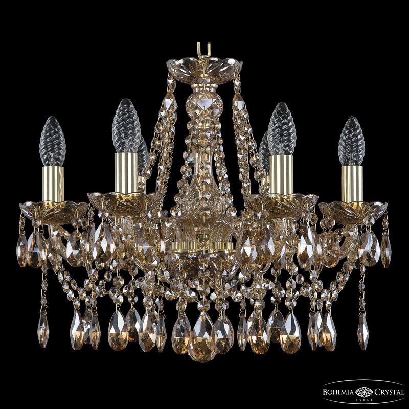 Подвесная люстра Bohemia Ivele Crystal 1413/6/165 G M721 в Санкт-Петербурге