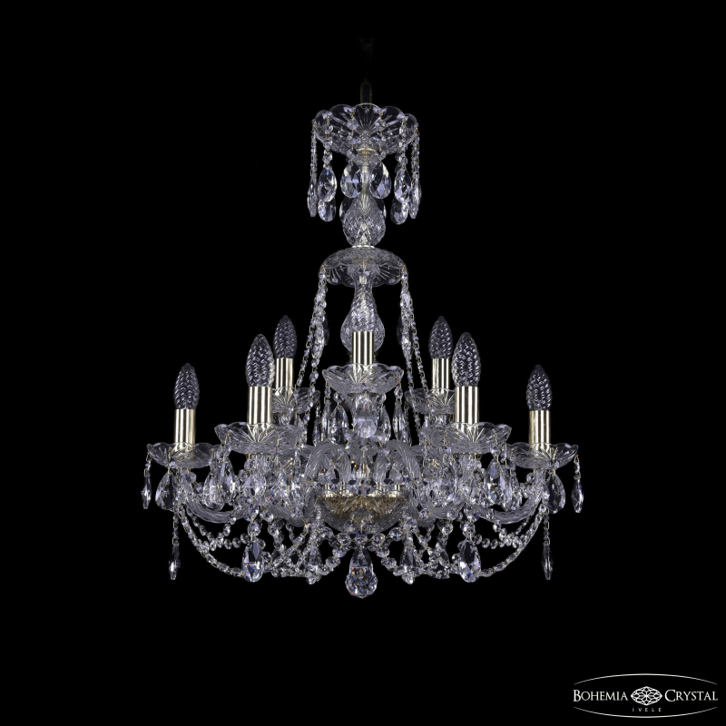 Подвесная люстра Bohemia Ivele Crystal 1406/6+3/195/XL-64 G в Санкт-Петербурге