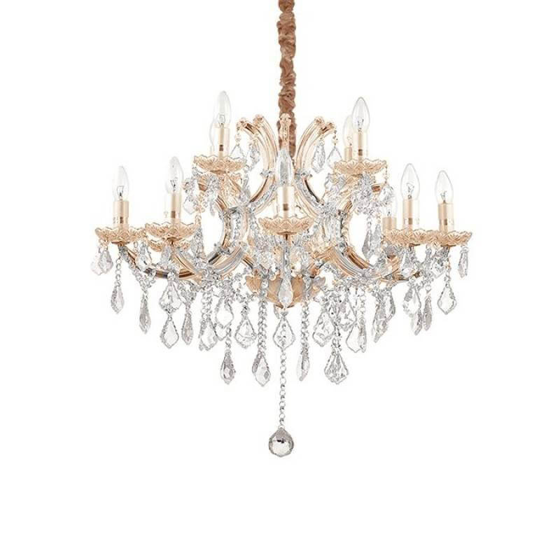 Подвесная люстра Ideal Lux Napoleon SP12 Oro 167404 в Санкт-Петербурге