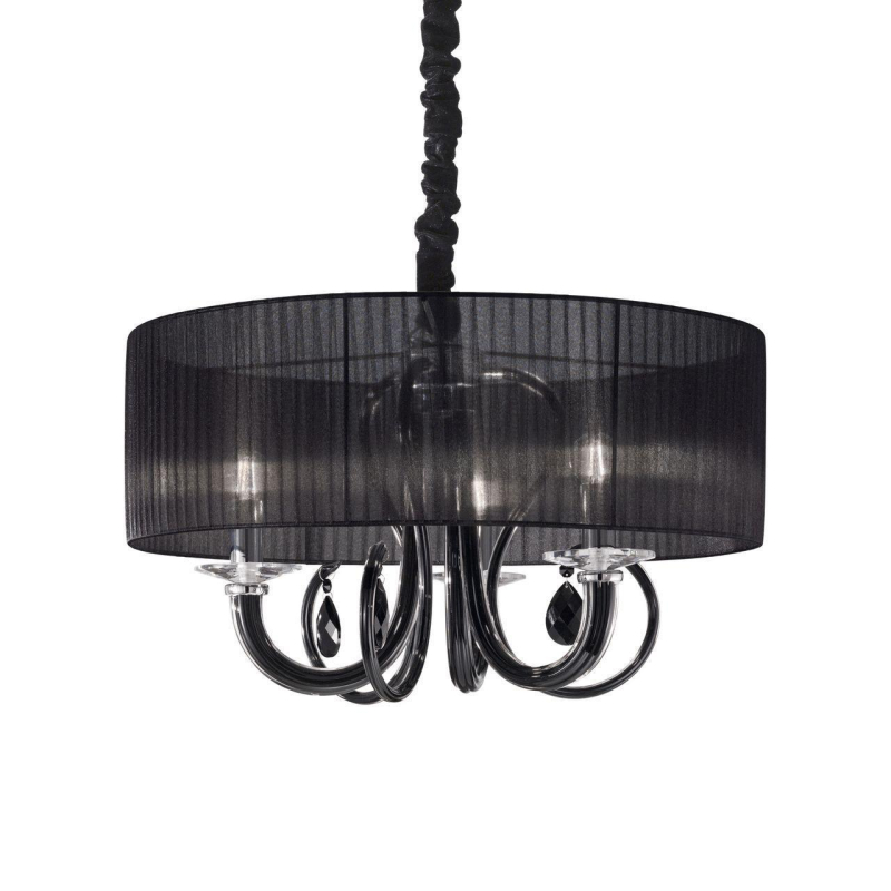 Подвесная люстра Ideal Lux Swan SP3 Nero 153148 в Санкт-Петербурге