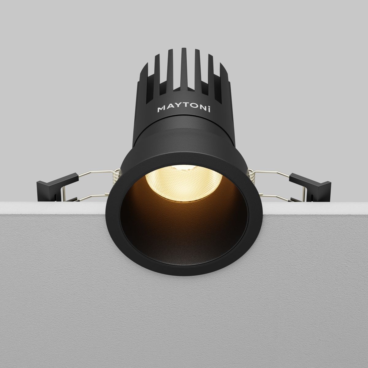 Встраиваемый светильник Maytoni Dip DL118-15W-2.7K-B в Санкт-Петербурге