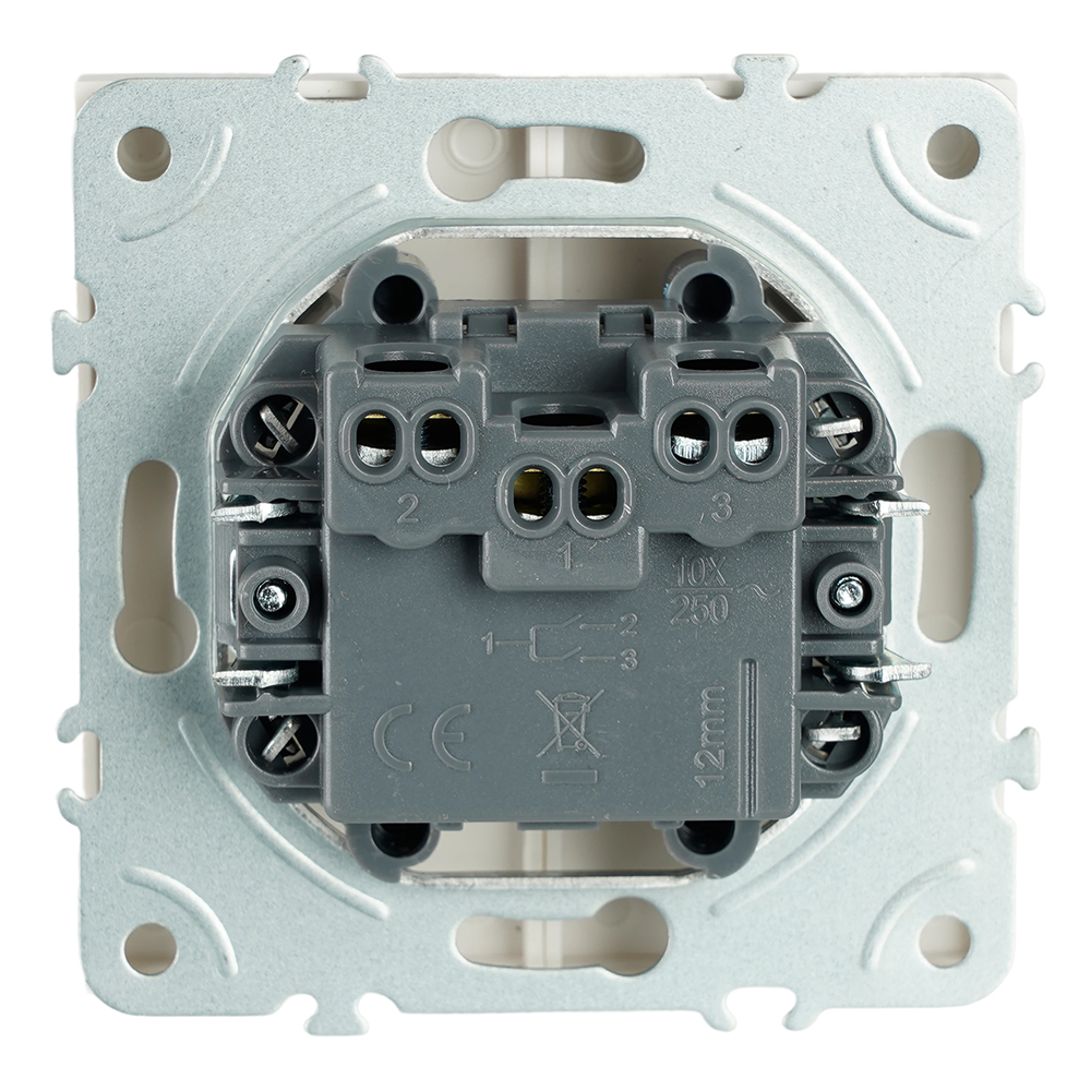 Выключатель двухклавишный Stekker Эмили RSW10-5116-01 белый фарфор soft touch 50822 в Санкт-Петербурге