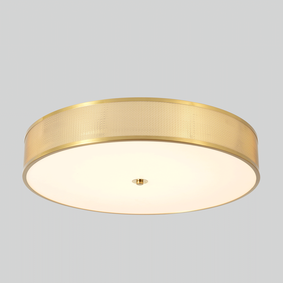 Потолочный светильник цилиндрический цилиндр Crystal Lux BUTTON PL40W LED в Санкт-Петербурге
