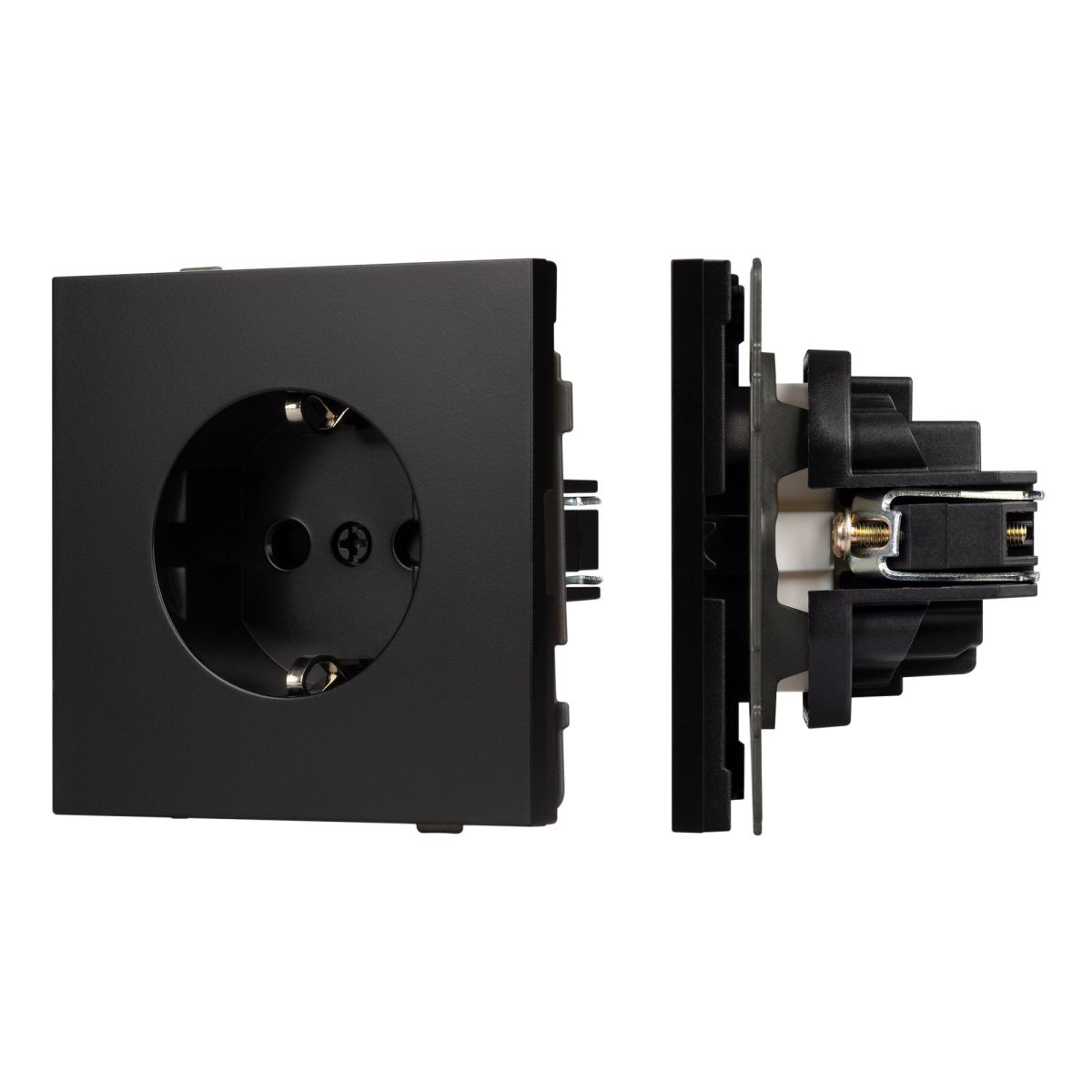 Механизм электрической розетки Arlight SCT-TENDO-MEU1-PL-BK (230V, 16A) 054079 в Санкт-Петербурге