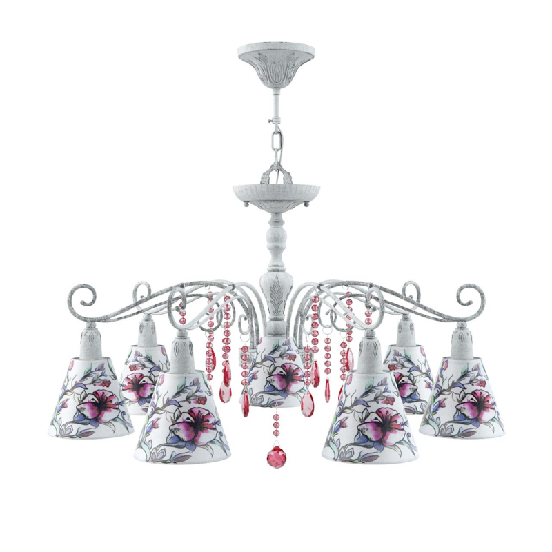 Подвесная люстра Lamp4you Provence E4-07-G-LMP-O-13-CRL-E4-07-PK-DN в Санкт-Петербурге