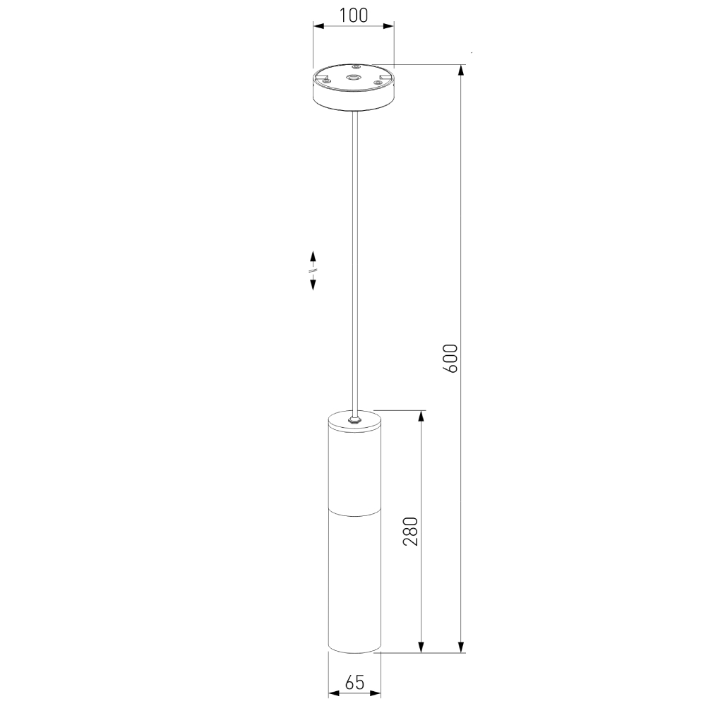 Уличный подвесной светильник Elektrostandard Glas 5602 TECHNO черный 4690389193569 a062780 в Санкт-Петербурге